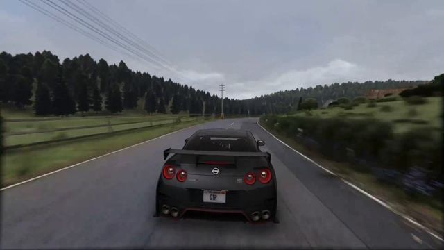Nissan GTR R35 NISMO | circuit drive [GTA5 + ultra graphic mods] смотреть онлайн