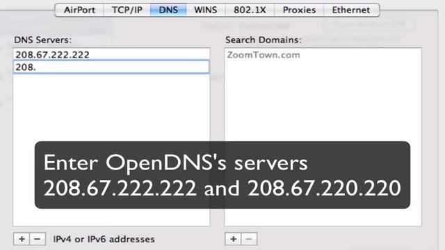 How to set up OpenDNS on Mac OS X смотреть онлайн