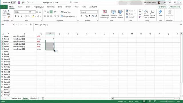 Highlight Every Other Row in Excel смотреть онлайн