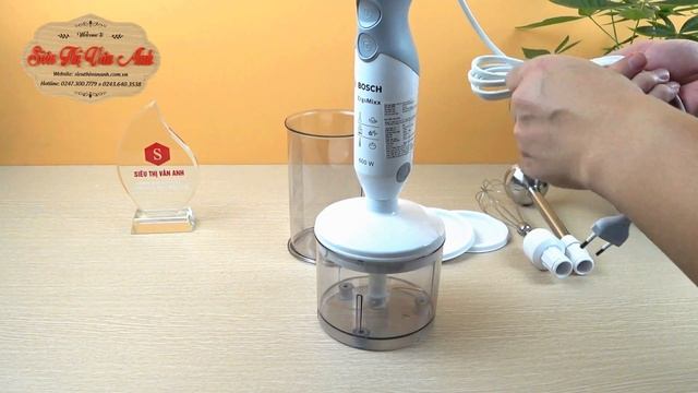 Máy xay cầm tay Bosch MSM66150 Nhập khẩu Đức смотреть онлайн