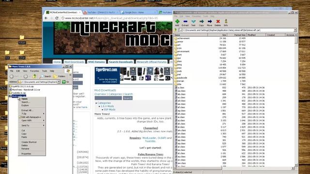 More Trees v1.6.6 Mod Install for Minecraft Beta 1.6.6 by Wolv21 смотреть онлайн