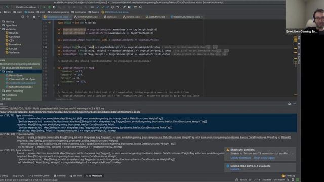 Scala Data Structures by Juris Kriķis, Evolution Gaming смотреть онлайн