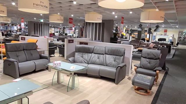 Höffner. Дорогой мебельный магазин. Германия. смотреть онлайн