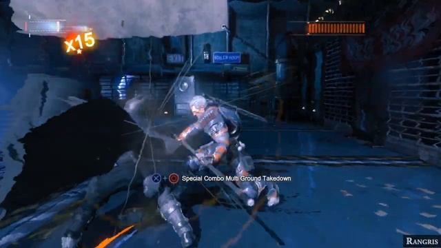 Batman Arkham Origins Walkthrough Gameplay - Part 5 & DEATHSTROKE Boss Battle PS3/XBOX 360/PC HD смотреть онлайн