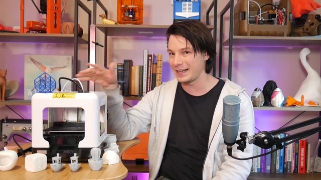 The Smallest 3D Printer I've ever seen... смотреть онлайн