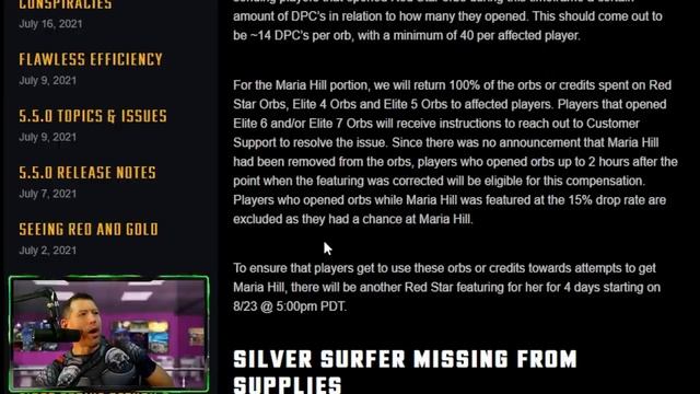 Compensation Incoming?, Quicker Fixes? Transparency? Are things better in Marvel Strike Force? смотреть онлайн