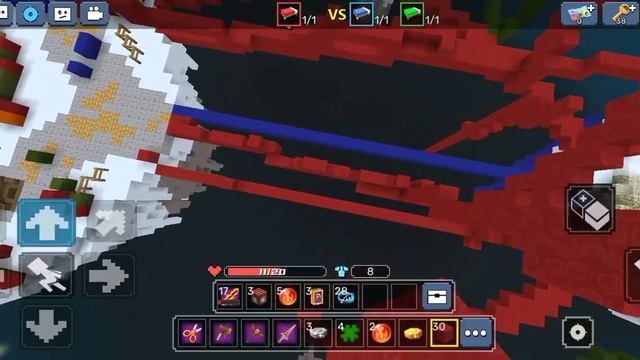 как быстро кликать (строить) на телефоне без автокликера blockman go (bed wars) смотреть онлайн