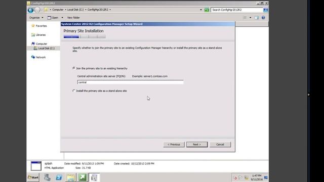Deploying System Center 2012 R2 Configuration Manager Hierarchy 11 September 2016 смотреть онлайн