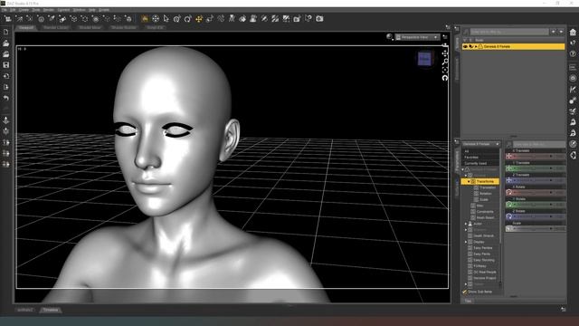 [Daz Studio] Let's create a character смотреть онлайн
