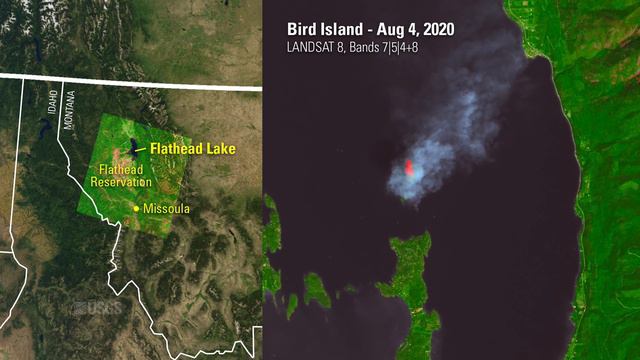 Image of the Week: Bird Island Ablaze смотреть онлайн