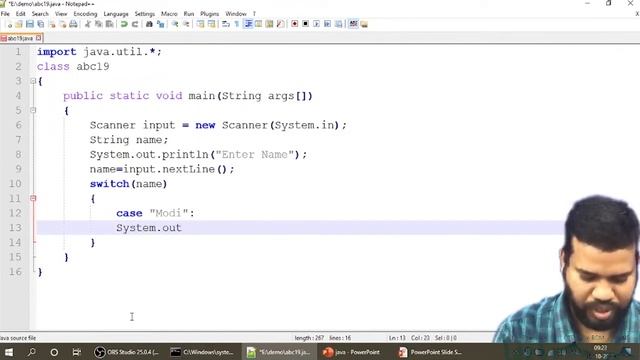 switch statement in java | switch case String input | java switch statement program #26 смотреть онлайн