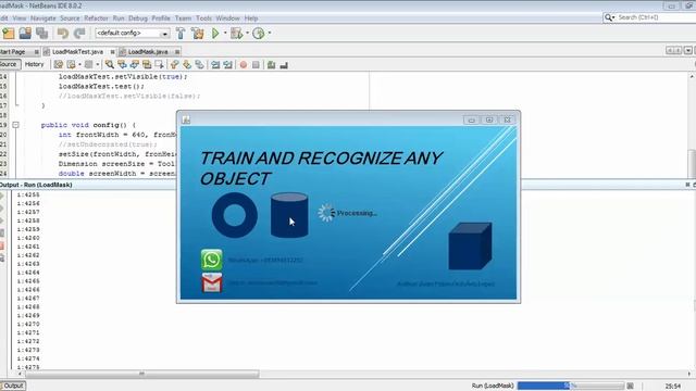 Load Mask - Java desktop app смотреть онлайн