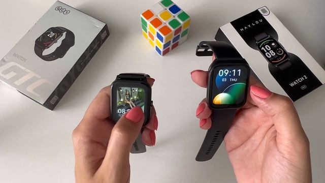 Watch QCY GTC vs Haylou Watch 2 Pro | Smartwatches Comparison смотреть онлайн