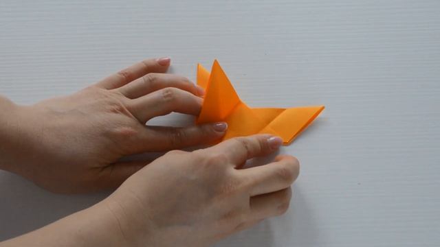 Как сделать курицу из бумаги #оригами How to make a chicken out of paper #origami смотреть онлайн