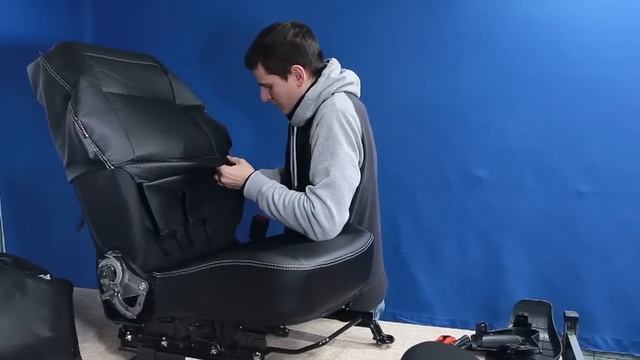 Как надеть чехлы Хендай Крета своими руками?