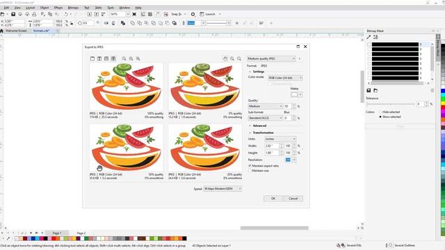 How to Export CorelDraw file to JPG and PNG | CorelDraw 2022 Tutorials смотреть онлайн