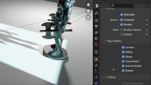 Cast Shadows from Invisible Objects in BLENDER 3D (Micro Tip) смотреть онлайн