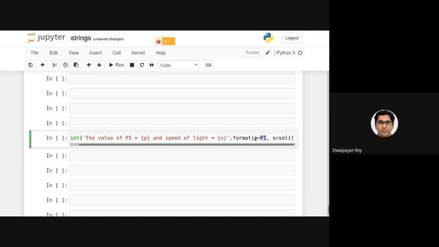 13.3. String trimming, formatted printing of strings and comments in Python смотреть онлайн