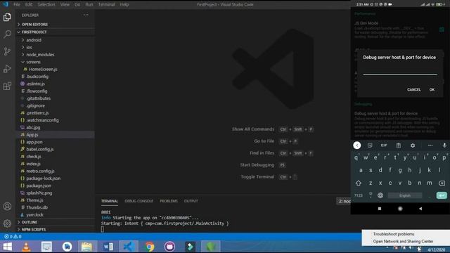 Connect mobile without wire in react native| 2021| wirelessly connected | react native смотреть онлайн