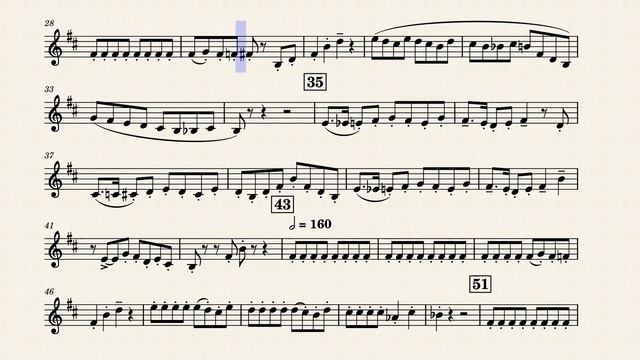 Rush E, Arr for Trumpet смотреть онлайн