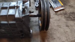 Установка коробки на минипогрузчик