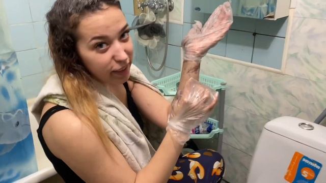 крашу волосы дома в черный цвет?ДО/ПОСЛЕ смотреть онлайн