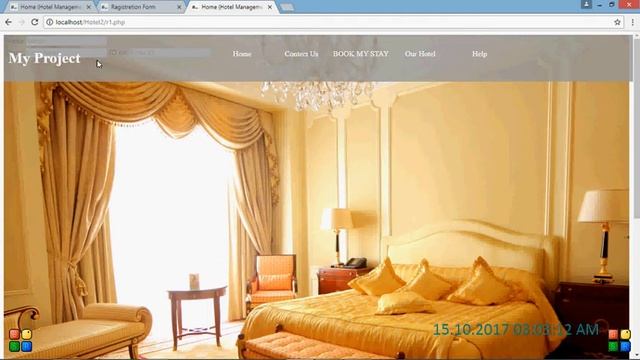 Hotel Management System Website in PHP Registration Form part 2 using HTML+CSS+PHP in Hindi смотреть онлайн