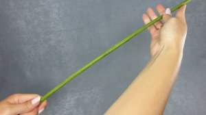Амазонская лилия из бисера. Урок 9 - Сборка дудки / Beaded amazon lily. Lesson 9 - Stem assembly