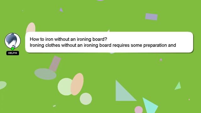How to iron without an ironing board? смотреть онлайн