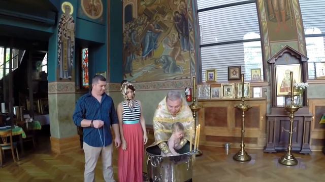 Orthodox Baptism. Крещение.