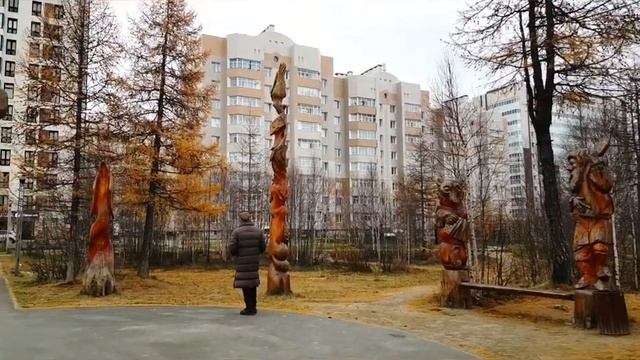 Новый Уренгой осенью прогулки по парку городской пляж #новыйуренгой #крайнийсевер #ямал #янао #парк смотреть онлайн