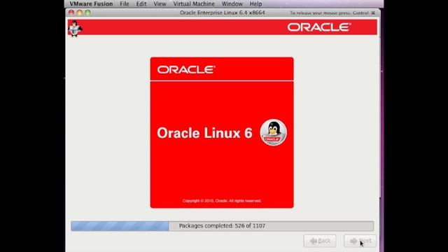 Oracle Linux 6.4 Gnome Desktop Installation Steps on VMware Fusion 5 смотреть онлайн
