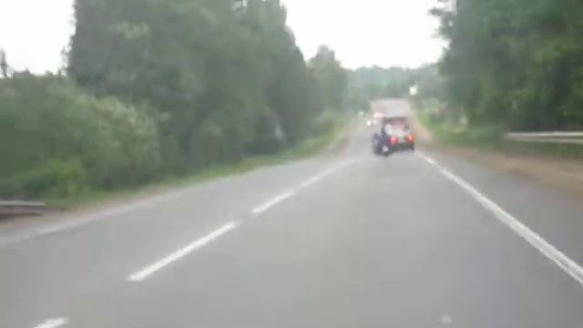 Honda Steed 400. Заезд от первого лица. смотреть онлайн