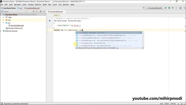 #277 Kotlin Tutorial | Inline function Part - 3 смотреть онлайн