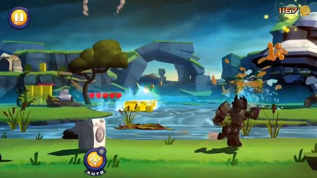 Full Level Max Lockdown - Angry Birds Transformers смотреть онлайн