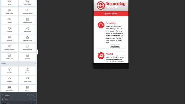 The Recording Studio WordPress Theme - get your studio services online смотреть онлайн