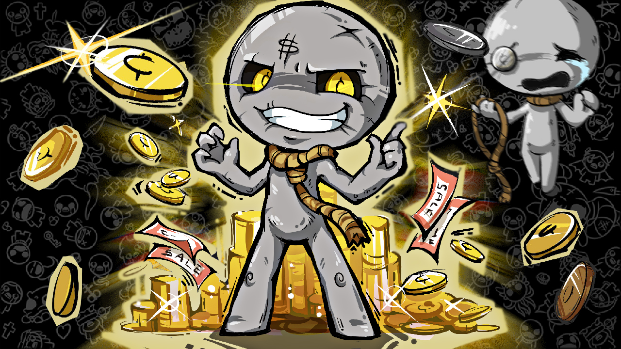 НУЖНО БОЛЬШЕ ЗОЛОТА! АЛЬТ КИПЕР ПРОТИВ ГРИДИРА ► The Binding of Isaac: Repentance |48| Прохождение смотреть онлайн