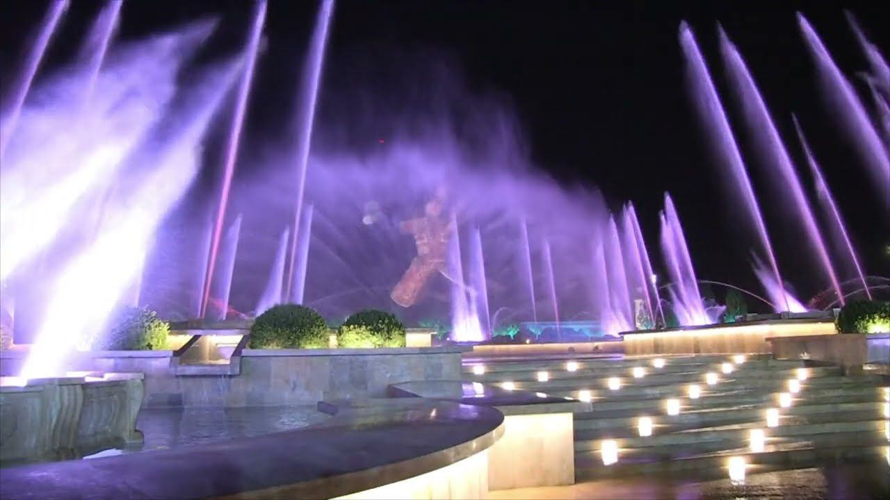 Фонтан в Дербенте. Самый большой в России