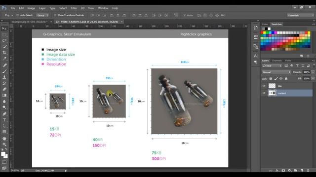 Image Size, Dimension & Resolution | Photoshop Class 3 | For Beginners | Malayalam смотреть онлайн