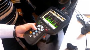 Контроль толщины основного металла через слой изоляции дефектоскопом А1212 MASTER