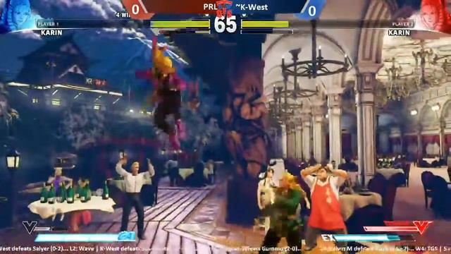 TOTFC XVII SFV Top 8: WAVE Kwest (Karin) vs PRL (Karin) смотреть онлайн