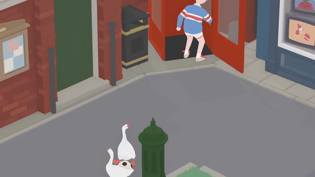 Безымянный гусь игрок/Untitled Goose Game - #2 - Гусиный переполох в большом городе смотреть онлайн