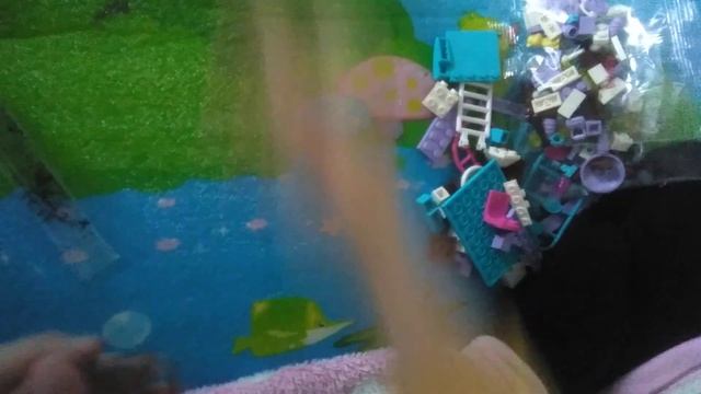 распаковка блочного конструктора для девочек - Комната 3в1. Qman 4801. 194 детали смотреть онлайн