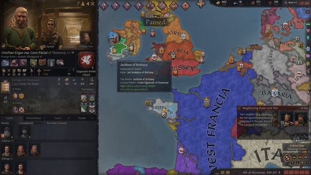 [CRUSADER KINGS 3] CANARY ISLANDS EPISODE #3 - EVERYBODY HATES US! смотреть онлайн
