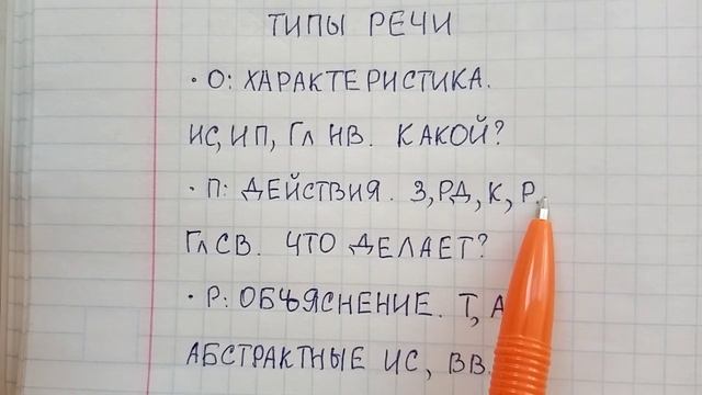 Типы речи - повествование, описание и рассуждение - как легко отличать их друг от друга смотреть онлайн