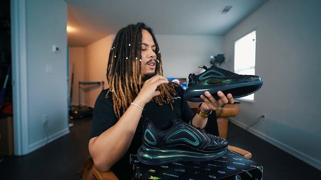 NIKE AIR MAX 720 IRIDESCENT RETRO FUTURE REVIEW AND ON FEET !!! смотреть онлайн