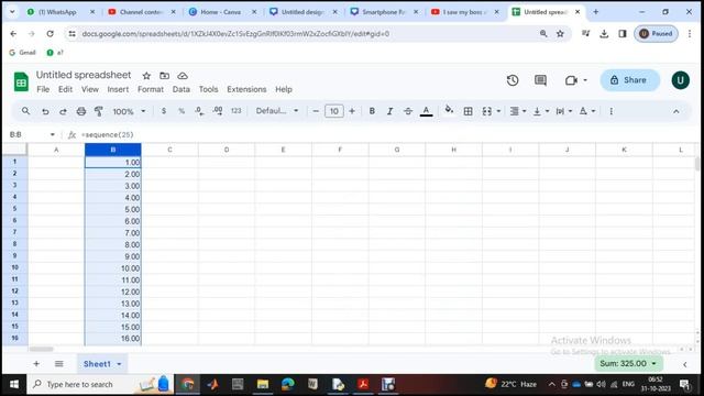 Data Analytics: Number Sequence Formatting in EXCEL. @URcoding смотреть онлайн