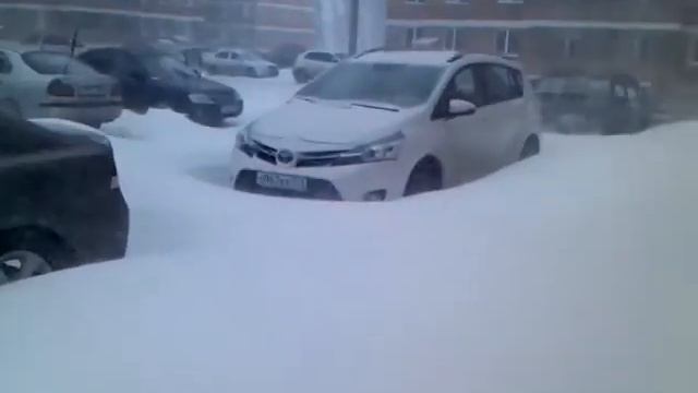 Зима в Кореновске 30.01.2014г смотреть онлайн
