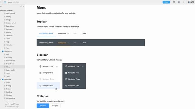 Element UI Widget Library - Axure Library смотреть онлайн