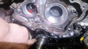 замена цепи грм, метки. Тойота Хайлюкс 2.5 дизель